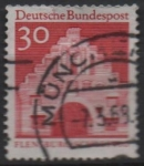 Stamps Germany -  Nordertor, Flensburgo