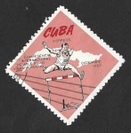 Stamps Cuba -  1040 - VII Competición Atlética Internacional