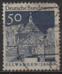 Stamps Germany -  Puerta d' castillo Ellwangen
