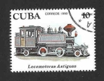 Stamps Cuba -  2360 - Locomotora