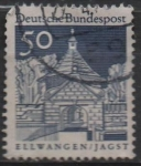 Stamps Germany -  Puerta d' castillo Ellwangen