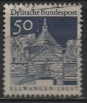 Stamps Germany -  Puerta d' castillo Ellwangen