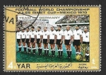 Stamps : Asia : Yemen :  Yt PA117A - Campeonato del Mundo de Fútbol