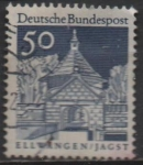 Stamps Germany -  Puerta d' castillo Ellwangen