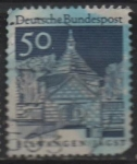 Stamps Germany -  Puerta d' castillo Ellwangen