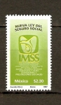 Stamps : America : Mexico :  Ley Social