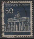 Stamps Germany -  Puerta d' Brandenburgo