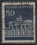 Stamps Germany -  Puerta d' Brandenburgo