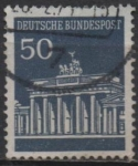 Stamps Germany -  Puerta d' Brandenburgo