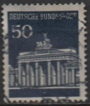 Stamps Germany -  Puerta d' Brandenburgo