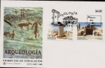 Stamps Spain -  Arqueología - Cueva de Menga y Taula de Torralba - SPD