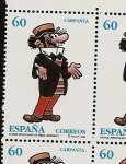 Stamps Europe - Spain -  Comic - personajes de Tebeo - Carpanta