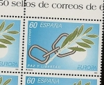 Stamps Spain -  EUROPA - Paz y Libertad