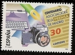 Stamps Spain -  Centenario de la Asociación de la Prensa