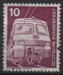 Stamps Germany -  Tren electrico