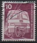 Stamps Germany -  Tren electrico