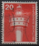 Stamps Germany -  Antiguo Faro Weser