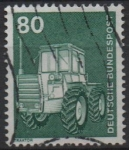 Stamps Germany -  Tractor