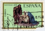 Stamps Spain -  Navidad 1976