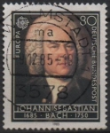 Sellos de Europa - Alemania -  Johann sebastian Bach