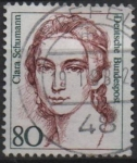 Stamps Germany -  Clara schumann