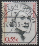 Stamps Germany -  Hildegard Knef