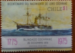 Stamps Chile -  Blindado