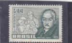 Stamps Brazil -  Monteiro Lobato-escritor literatura infantil