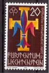 Stamps Liechtenstein -  L aniv. scouts de Liechtenstein