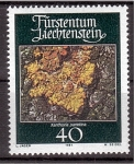 Sellos de Europa - Liechtenstein -  serie- Liquenes