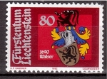 Stamps Liechtenstein -  Escudos de los señorios