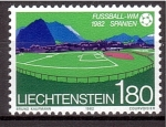 Sellos de Europa - Liechtenstein -  Fútbol- Campeonato Mundial- España