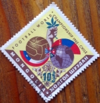 Stamps Mongolia -  mundial de futbol