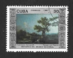 Stamps Cuba -  2923 - Pintura del Museo Nacional