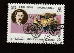 Sellos de Asia - Afganist�n -  Karl Benz y Benz