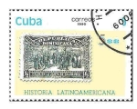 Stamps Cuba -  3260 - Historia de Latinoamérica
