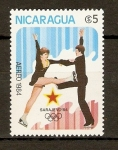 Stamps Nicaragua -  Patinaje