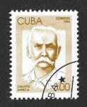 Sellos de America - Cuba -  3714 - Ramón Calixto García Íñiguez