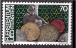 Stamps Liechtenstein -  serie- Trabajo