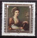 Stamps Liechtenstein -  Pintura- Famosos huéspedes de Liechtenstein