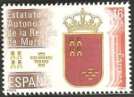 Sellos de Europa - Espa�a -  2690 - Estatuto de Autonomía de la Región de Murcia