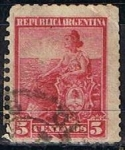 Stamps Argentina -  Alegoria