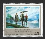 Stamps North Korea -  1538 - Kim Il Sung