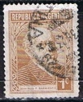 Stamps Argentina -  Sarmiento