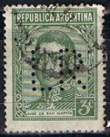 Stamps Argentina -  San Martin