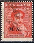 Stamps Argentina -  Rivadavia