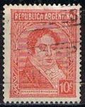 Stamps Argentina -  Rivadavia