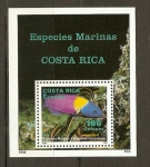 Stamps : America : Costa_Rica :  Fauna Marina