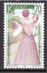 Stamps Liechtenstein -  Las cuatro virtudes cardinales