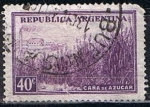 Stamps Argentina -  Caña d' azucar
